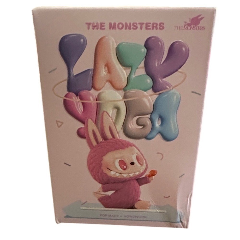 Pop Mart The Monsters Lazy Yoga Series Blind Box Labubu Figure New in Box Sealed